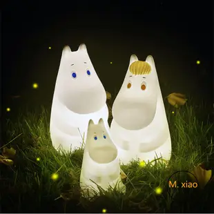 Moomin    嚕嚕米小夜燈     姆明  LED拍拍燈  夜燈/小誠百貨呀