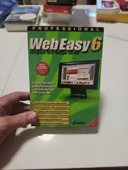 Professional Web Easy 6 New In Box Vcom Windows 98, ME, 2000, XP