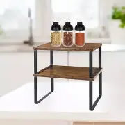 Cabinet Shelf Organizers Kitchen Counter Shelves for Bedroom Desktop Cabinet