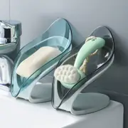 2 Pack Suction Cup Soap Dish Box Shower Soap Holder Laundry Soap Rack Tray
