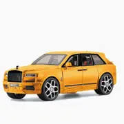 Catzon 1:20 Cullinan Alloy Car Model with Pull-Back Functionality and Sound Light Effects-Yellow