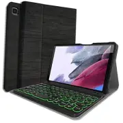 Galaxy Tab A7 Lite 8.7 2021 Backlit Keyboard Case (SM-T220/T225), 7 Color Black