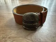 Vintage McDonald's Limited Edition Brass Big Mac Belt RARE To Find