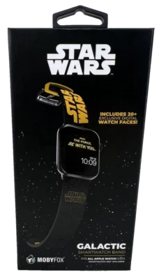 MobyFox Star Wars Galactic Apple Silicone Watch Band 38, 40, 41, 42, 44, 45MM