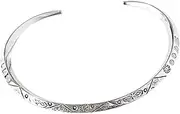[Treasure Bay] TreasureBay Women's Solid 925 Sterling Silver Bar Bangle Bracelet