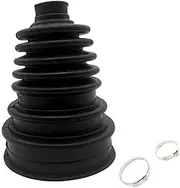 CV Joint Boot Kit, CV Boot Replaces Cover, Wear Resistance, Spare Parts, Replaces Rubber Flexible Constant Joint Telescopic Sleeve, 2Pieces