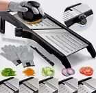 Mandoline Slicer for Kitchen Adjustable Stainless Steel Potato Vegetable Food