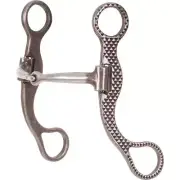 Classic Equine Rasp Straight Shank Bit With Smooth Bar