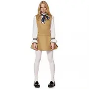 M3GAN 2.0 Scary Doll Megan Futuristic Robot Dress Costume Classic Lolita Movie Cosplay for Women's Girls' Kid's Adults' Halloween Carnival World Book Day Perfo