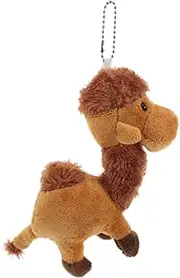 Abaodam Plush Keyring Soft Stuffed Animal Keychain for Birthday Party Favors Versatile Bag Charm Desert Animal Decoration