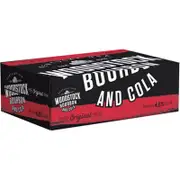 [Woodstock] Woodstock 4.8% Bourbon & Cola Can 375mL