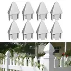 8x Picket Fence Caps Picket Caps Fence Post Caps