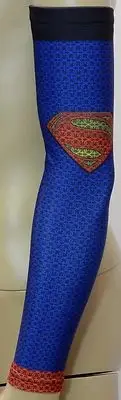 Superman Super Man of Steel Blue Sport Arm Sleeve Baseball Football Gamer S