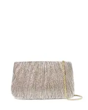 Loeffler Randall Brit Flat Pleated Pouch Clutch