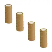 Flat Back Tape Brown 2" x 60 Yards - 5.5 Mil - Carton Sealing Tape - 6 Rolls