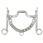 Myler Bits Myler Weymouth NRRW Low Port Barrel Bit 43LP