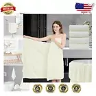 Soft & Absorbent 4-Piece Bath Sheet Set - Jumbo 35"x70" for Everyday Comfort