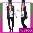 Mens 80s Pop Star Costume Chameleon Hat Michael Jackson Adult Disco 1980s Dancer
