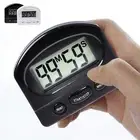 Black/White LCD-Digital Count Up Down Cooking Timer Magnetic Electronic Alarm