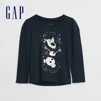 在飛比找蝦皮商城優惠-Gap 女幼童裝 Gap x Disney迪士尼聯名 冰雪奇