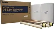 DNP Pure Premium Media for DS820A Printer 8x10" 130 Prints Per Roll 2 Rolls Per Case (260 Total Prints)