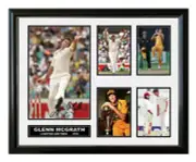 Glenn McGrath Signed Photo Limited Edition Memorabilia