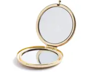 Magnifying Compact Mirror for Purses ,Folding Mini Pocket Double Sided Travel Makeup Mirror,Perfect for Purse
