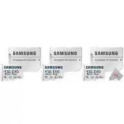 Samsung EVO Plus MicroSD 128GB, 130MBs Memory Card with Adapter - 3 Units
