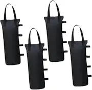 Leefasy 4Pcs Canopy Tent Weights Sand Bags Empty Weight Bags Sandbag for Pergolas Gazebo Outdoor Advertising Umbrella