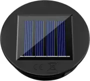 Light Solar Replacement Top,Waterproof Round Solar Panel,Warm White LED, Ligh...