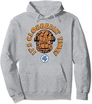 [Marvel] Fantastic Four The Thing Clobberin' Time Big Face Pullover Hoodie