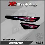 HONDA 條紋大貼紙條紋本田 GRAND DESIGN RACING XP.03