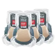 DOVE MEN + CARE Shower Tool For Stronger, Healthy-Feeling Skin Active Clean Scru