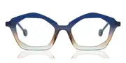 LA Eyeworks Bucatini 740 Men's Glasses Blue Size 51 - Private Health Rebate - Blue Light Block Available