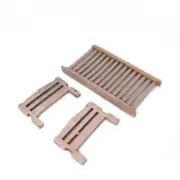 Drums and Crates 1/72 Miniature Furniture Disassembled Single Wooden Bed