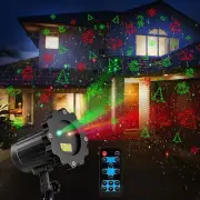 Brighter Laser Christmas Decorations Lights Projector Outdoor, 2 Colors 8 Pat...
