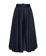 Belt loop belt skirt IT44 Black