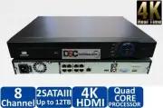 8CH CHANNEL 8 PORT POE NVR "PLUG AND PLAY" FOR ALL DAHUA IP CAMERA