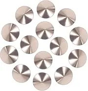 100pcs Silver Conical Copper Rhinestones Rivets for DIY Craft Kit Tumblers Nail Art Shoes Bags
