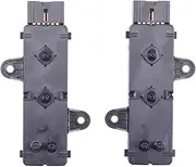 Car Front Electric seat Adjustment Switch, for Xtrail T32, for Qashqai J11 2015-2020(Black 1 PCS Left L)