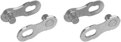 KMC MissingLink-12 Connector - 12-Speed Silver 2 Pairs/Card