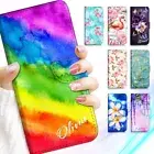 Art Personalised Name Wallet Case Cover for iPhone 16 15 14 13 12 Plus Pro Max
