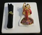Estee Lauder PLEASURES 2002 "Flamenco Dancer Solid Perfume Compact NEW in box!!