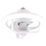 E27 50W 220V Ceiling Fan Bulb With LED Light And Remote Control Chandelier RGB Color Dimmable Ventillator Lamp For Home