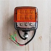 Indicators Flowing Turn Signal 2Pcs - Forklift Light 12V 24V Tractor Turn Signal Motorcycle Direction Indicator Amber White Truck Trailer Position Lamp Turn Signal Indicator