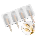 SUMMER FREEZER SILICONE ICE CREAM MOLD TRAY JUICE POPSICLE M