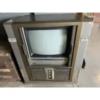 在飛比找蝦皮購物優惠-A2847 [家之家二手家具] 古董電視機 聲寶牌 古董電視