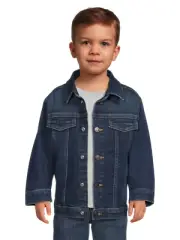 Wonder Nation Toddler Boy SIZE 2T Denim Jacket Heig 32''-33.5'' weight 26-30 lb