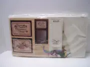 Creative Circle Kit 6143 Thoughts Of Home Cross Stitch Christmas Mirror NEW
