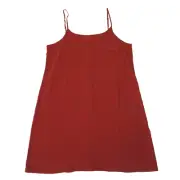 NWT Eileen Fisher Camisole Tank in Paprika Tencel Viscose Crepe Slip Dress XL